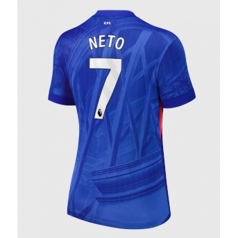Billige Fotballdrakt Chelsea Pedro Neto #7 Replika Hjemmedrakt Dame 2025-26 Kortermet